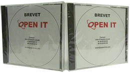 Blister pour cd Open-it