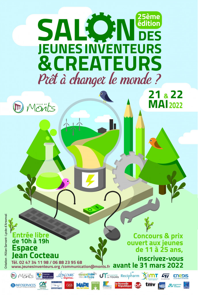 Salon des Jeunes Créateurs - Monts - les 21 & 22 Mai 2022